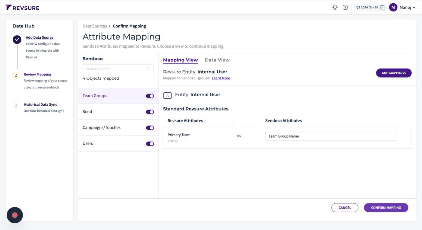 RevSure Sendoso Integration Implementation Guide (figure 6)