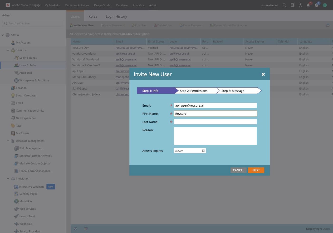 Configure Marketo Integration for Agent Writeback (figure 22)