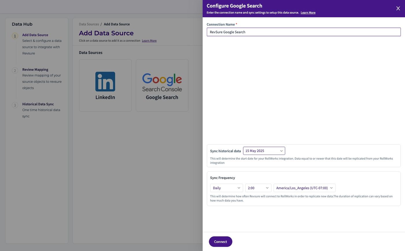 RevSure Google Search Console Integration Implementation Guide (figure 4)