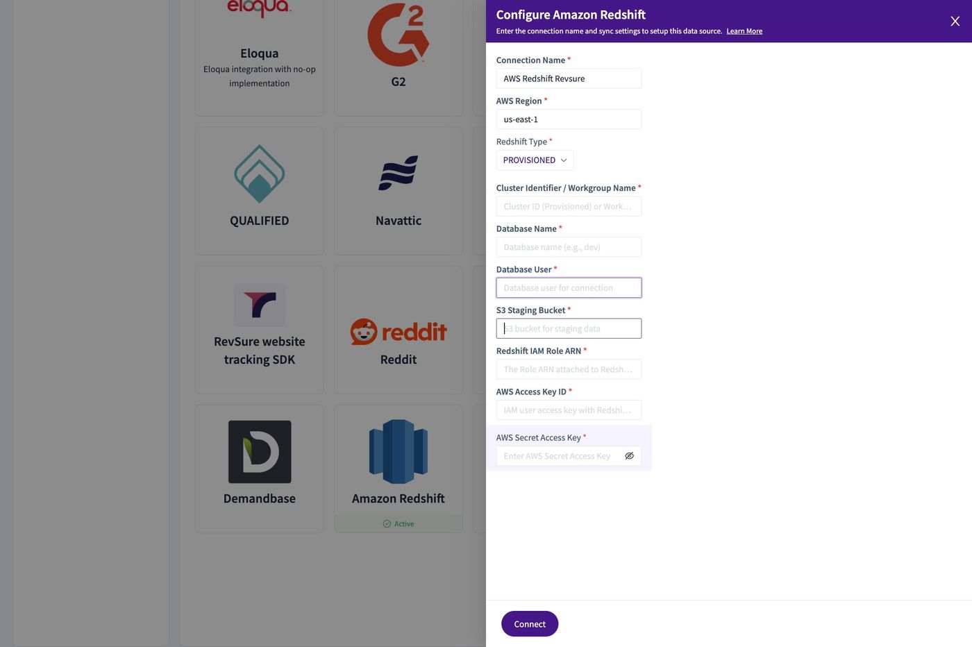 Revsure Redshift Integration Implementation Guide (figure 12)
