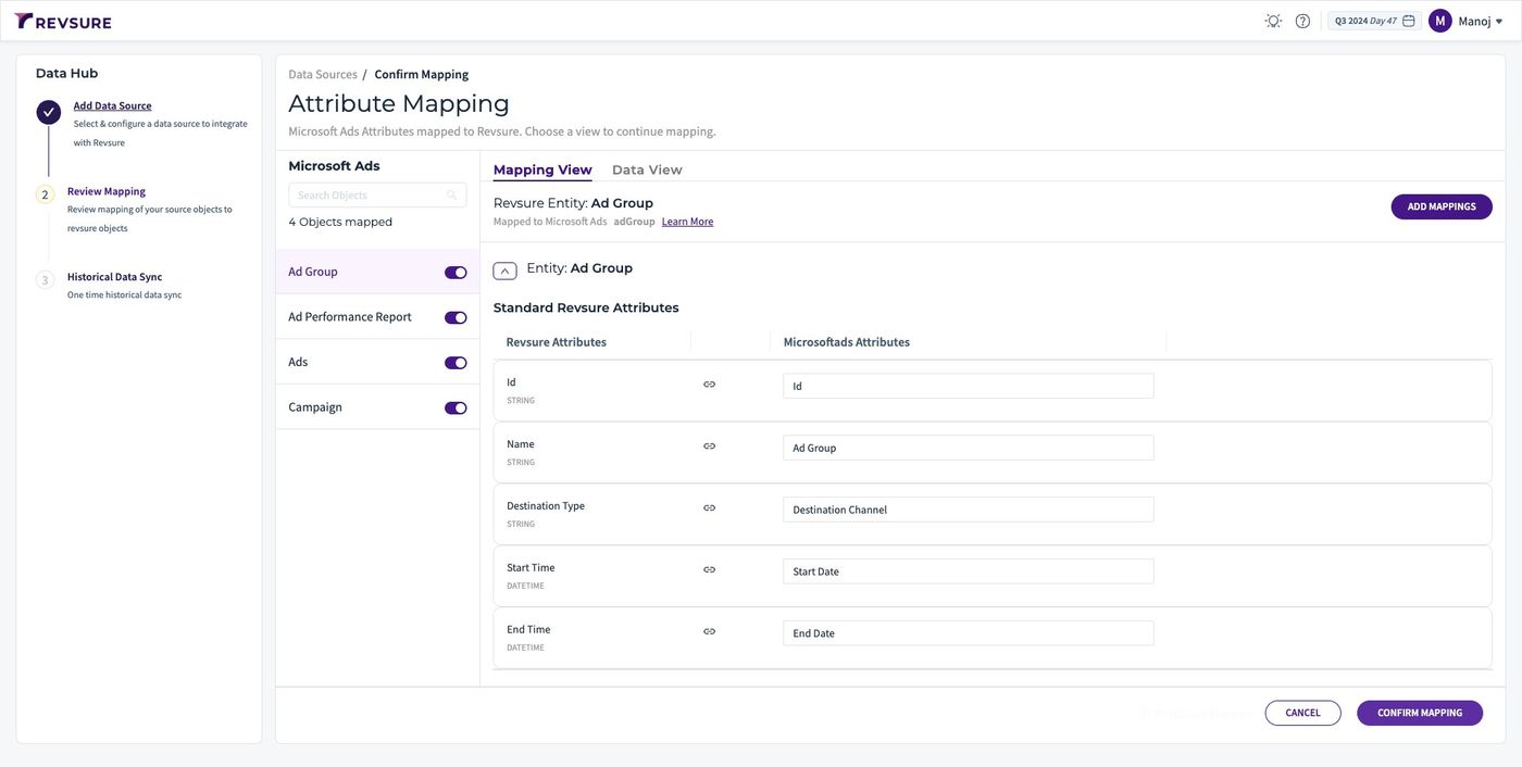RevSure Microsoft Ads Integration Implementation Guide (figure 12)