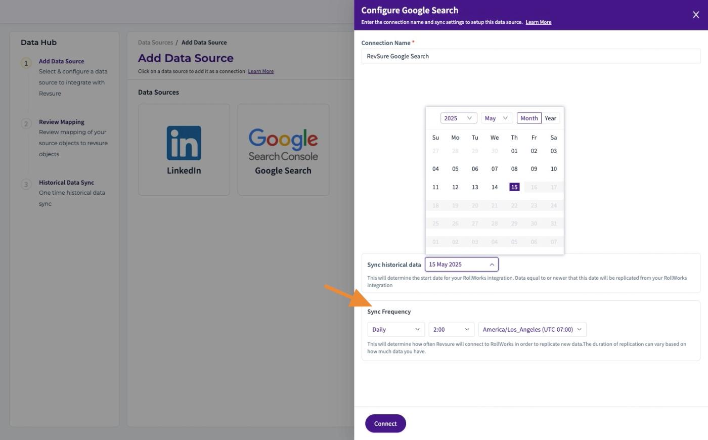 RevSure Google Search Console Integration Implementation Guide (figure 5)