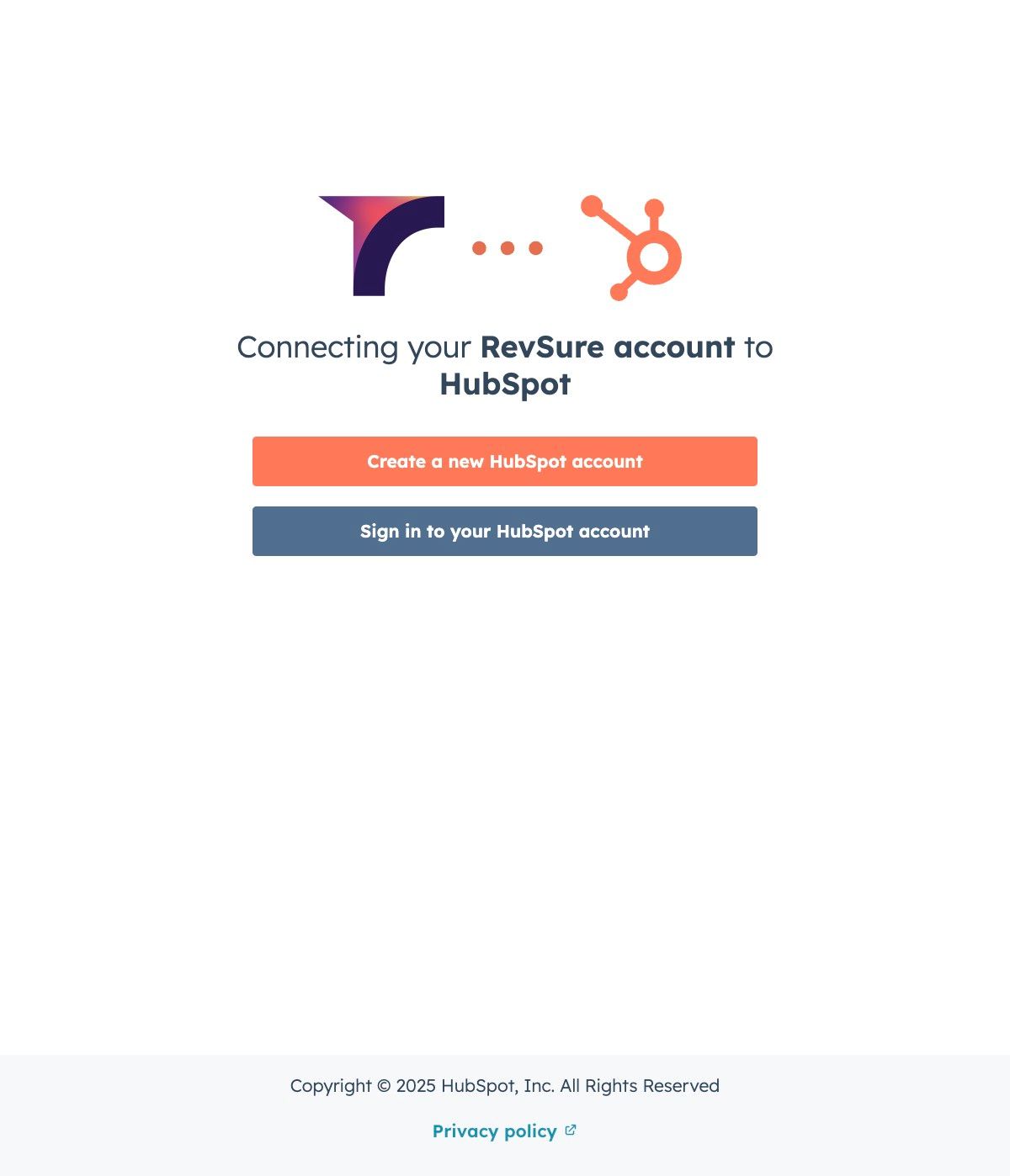 RevSure Hubspot Integration Implementation Guide (figure 8)