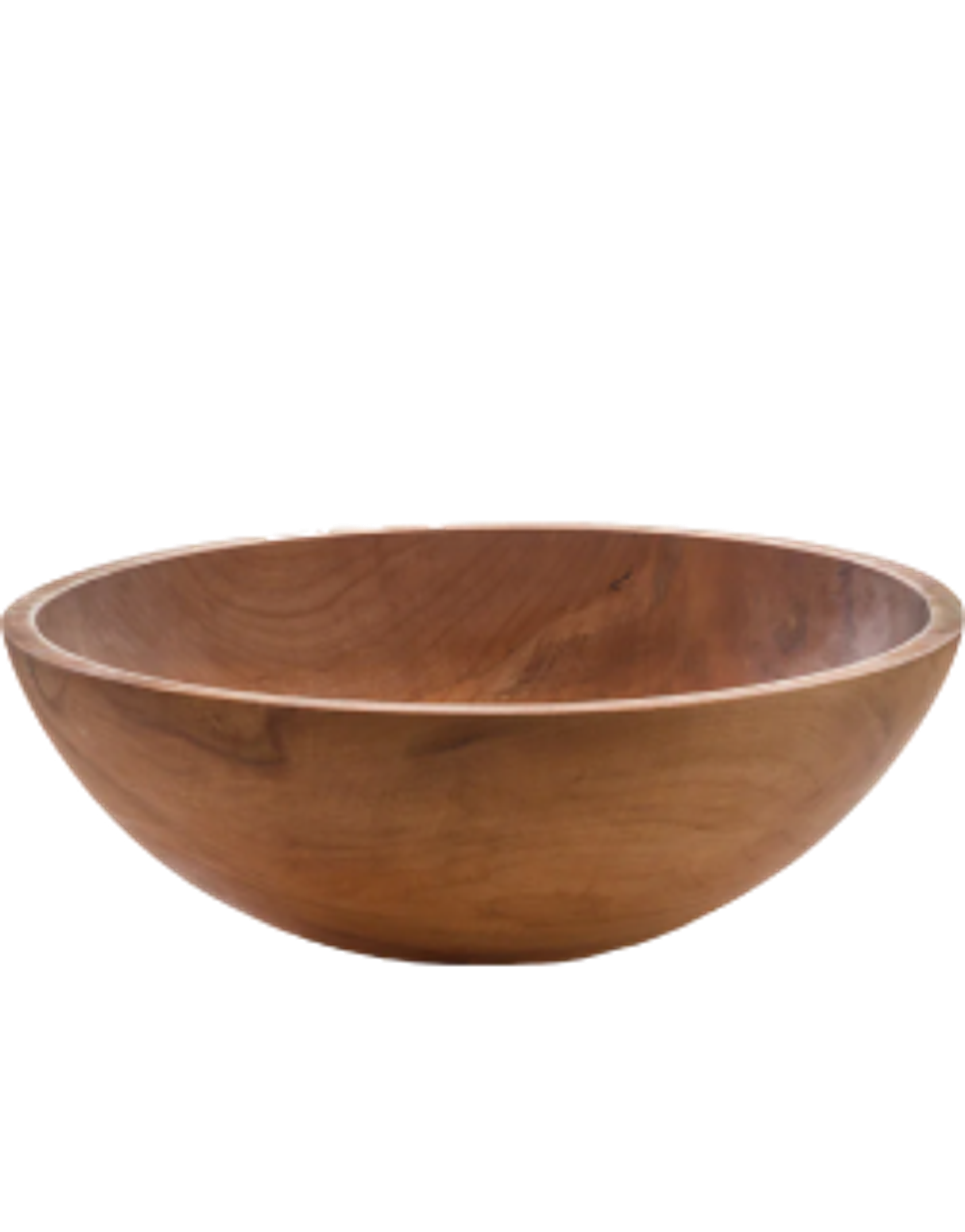 Wooden salad bowl