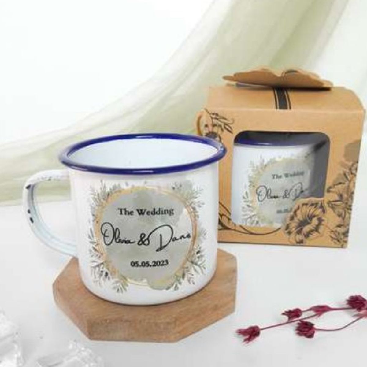 Gelas Enamel - souvenir evestory