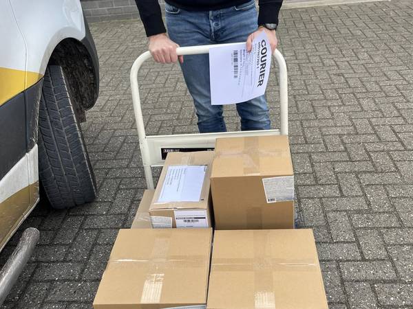 bevoorraden van drukkerij Nijverdal