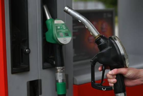Diesel pomp tankstation