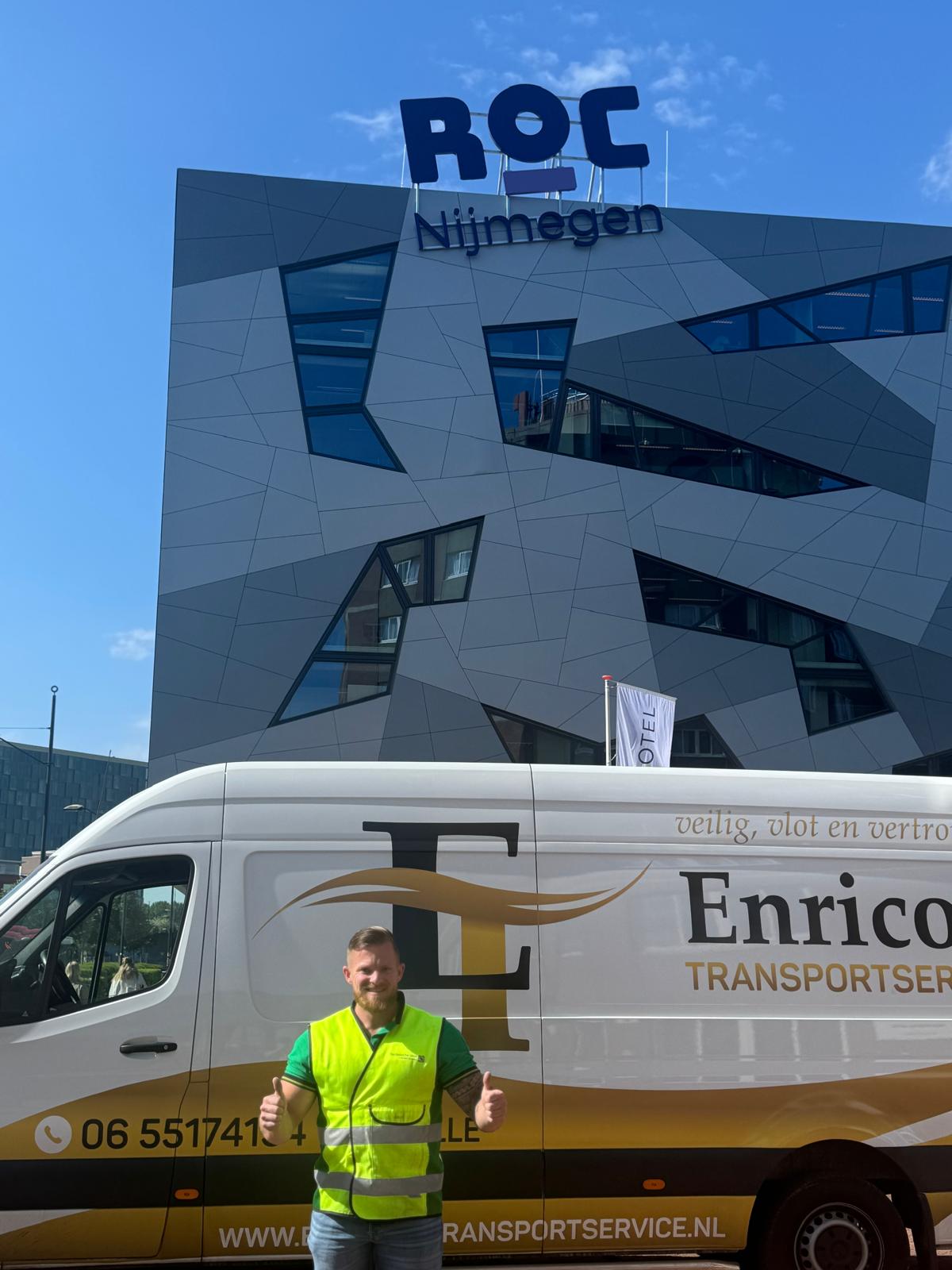 Enrico voor transportbus voor het ROC