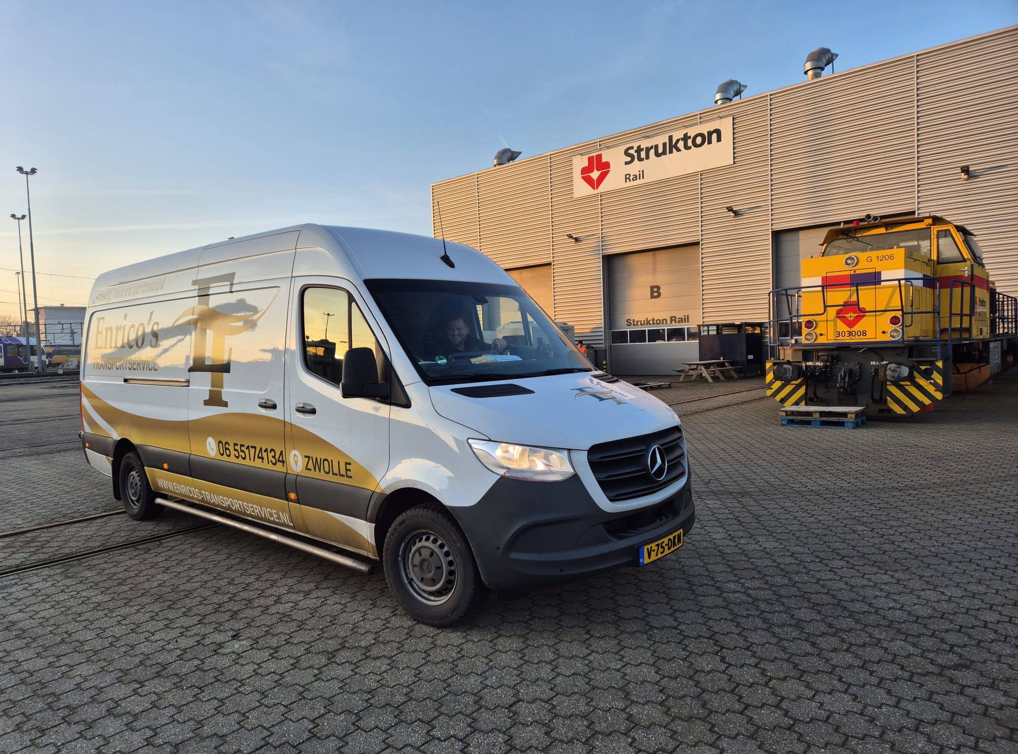 Sprinter bij Strukton