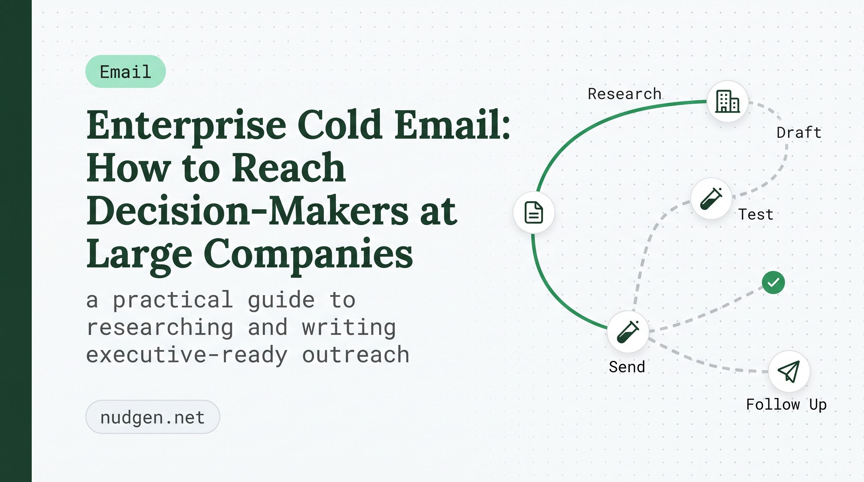 Enterprise Cold Email: How to Reach Decision-Makers at Large Companies