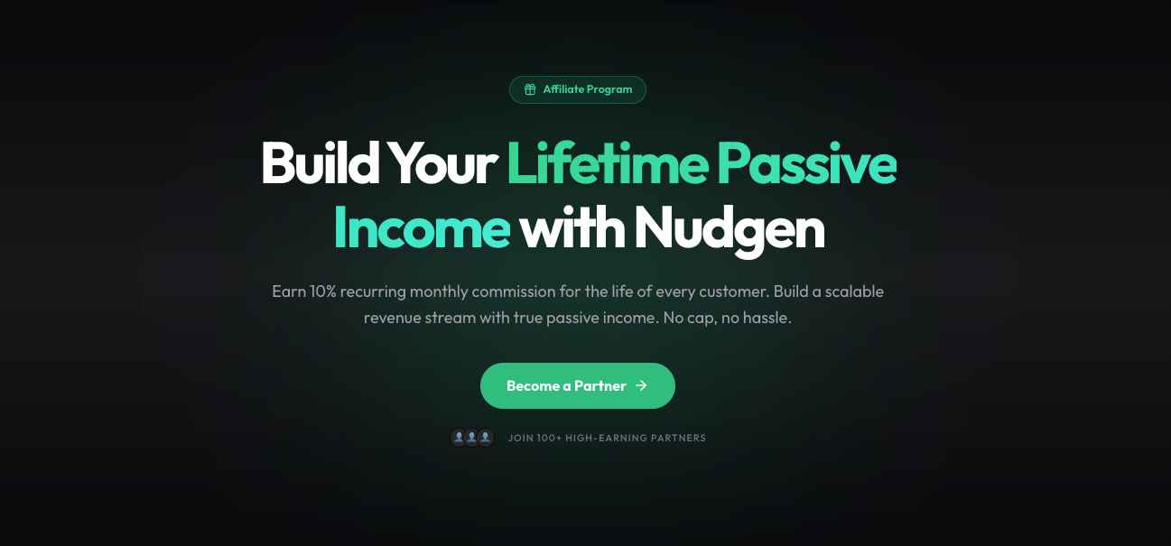 Nudgen Affiliate Program