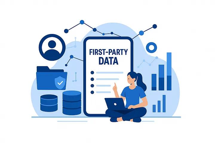 First-party Data of user such as customer history, browsing behavior, purchases, churn signals,…