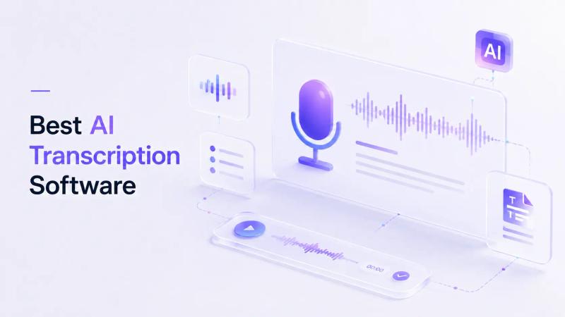 7 Best AI Transcription Software for 2026 (Accuracy & Speed)