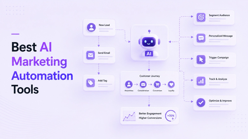 8 Best AI Marketing Automation Tools for 2026