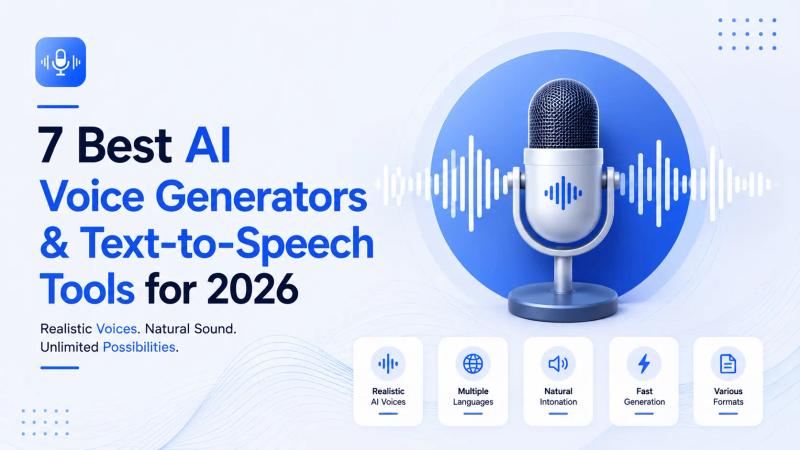 7 Best AI Voice Generators & Text-to-Speech Tools for 2026