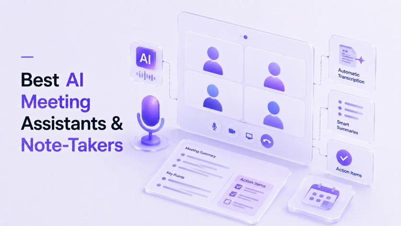 7 Best AI Meeting Assistants & Note-Takers for 2026