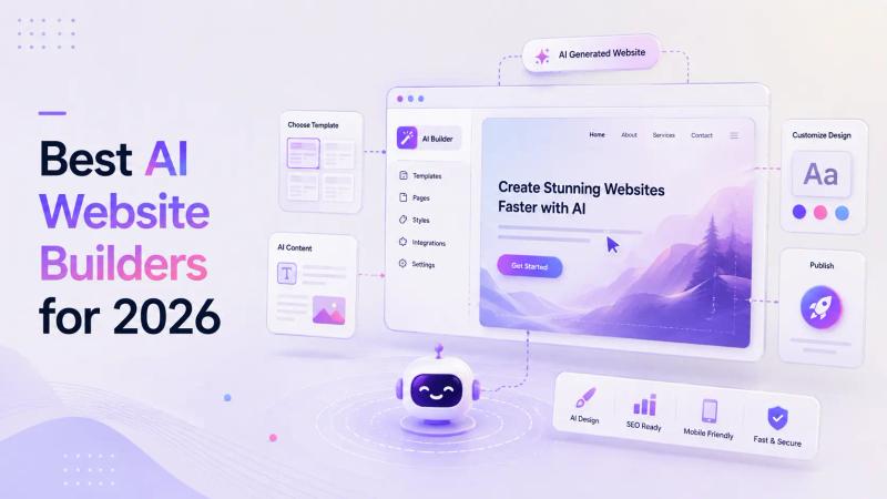 7 Best AI Website Builders for 2026 (Tested & Reviewed)