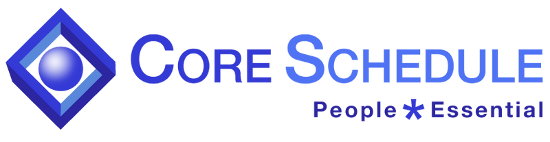 core schedule logo