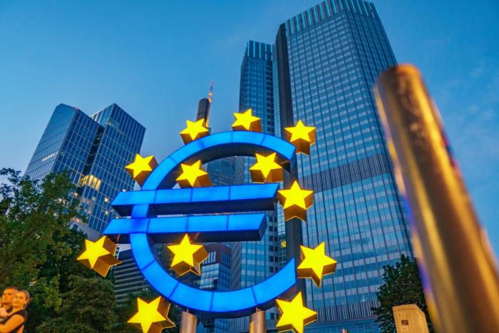 Euro symbol at the ECB