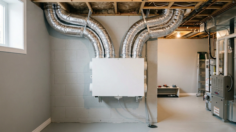 Illustration for Energy Recovery Ventilators (ERVs) and HRVs: What Homeowners Should Know