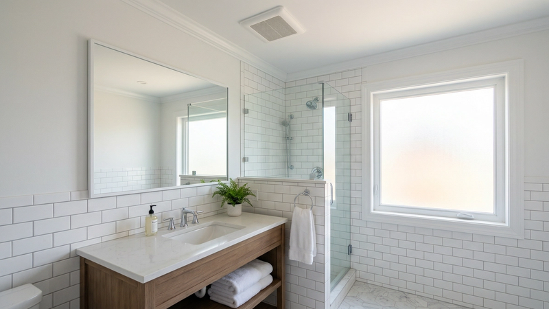 Illustration for Bathroom Ventilation: Preventing Moisture and Mold
