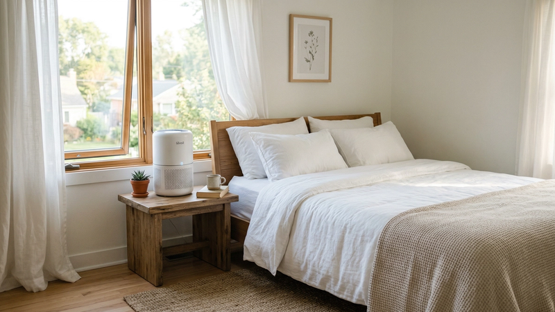 Illustration for Bedroom Air Quality Tips for Better Sleep and Comfort