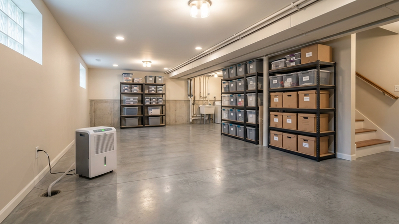 Basement Moisture Control and Air Quality