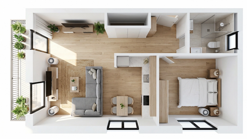 Illustration for Do You Need an Air Purifier in Every Room?