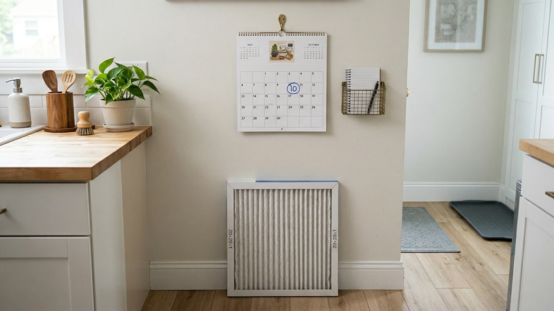 When to Change Air Filters Based on Season