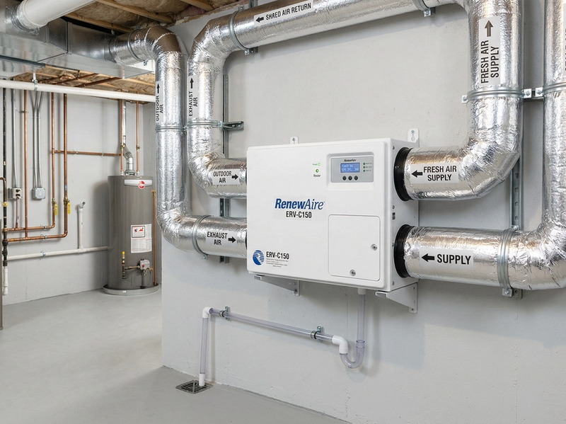 Broan AI Series Energy Recovery Ventilator (ERV)