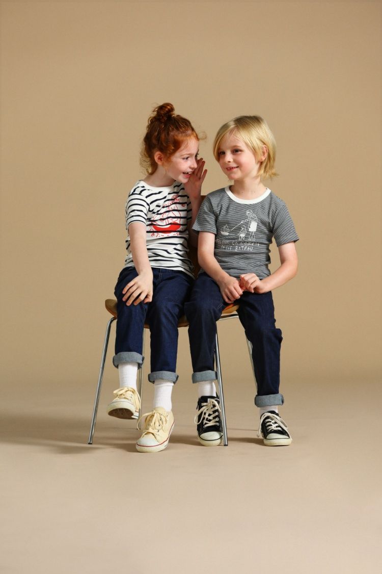 YU NAGABA×PETIT BATEAU アニバーサリーTシャツ｜ベビー服・子供