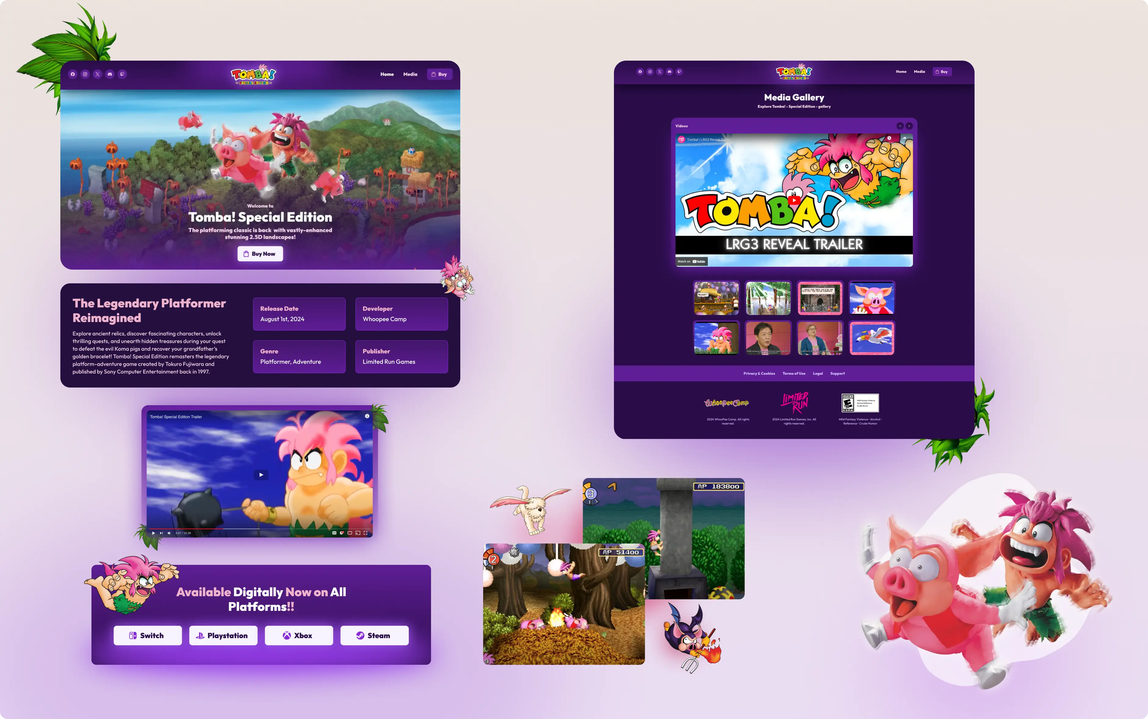 Tomba website 