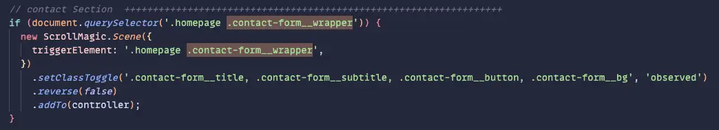 code snippet