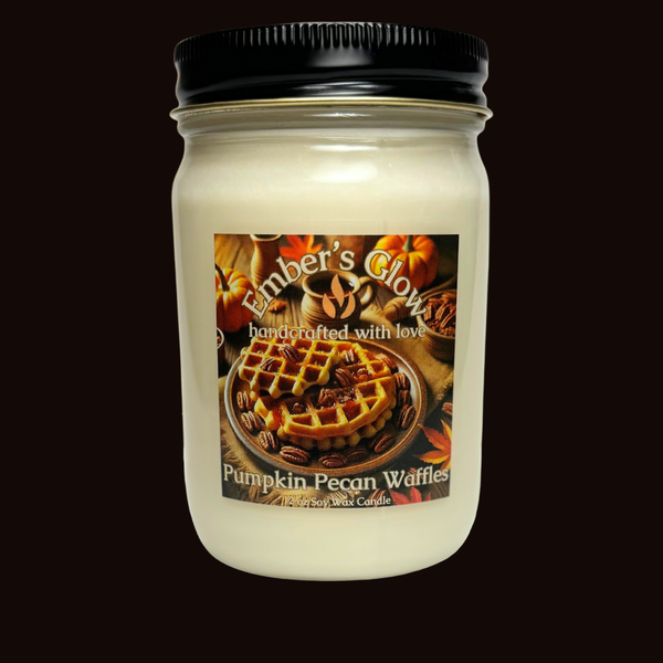 Pumpkin Pecan Waffles