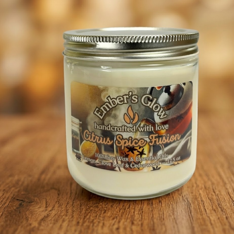 12.5 oz Essential Oil Soy Wax Candles 4