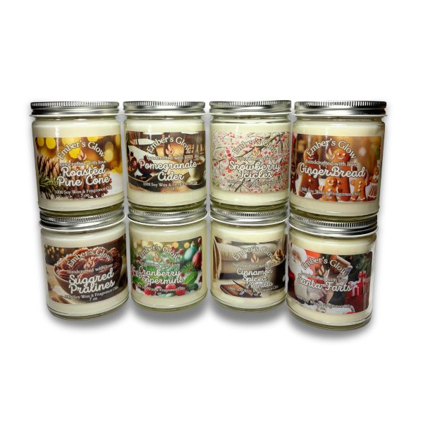7 oz Winter Soy Candles