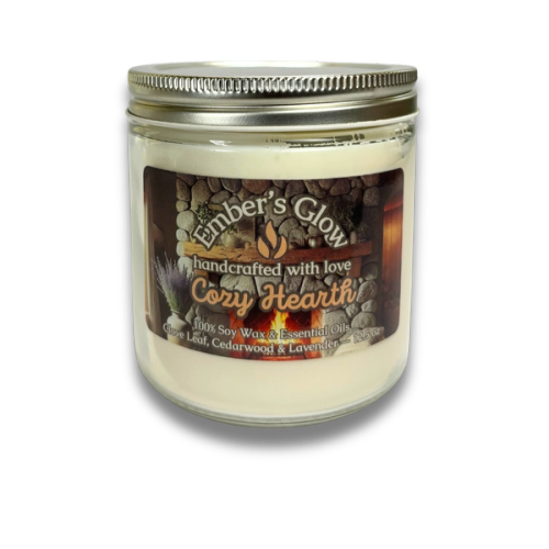 12.5 oz Essential Oil Soy Wax Candles