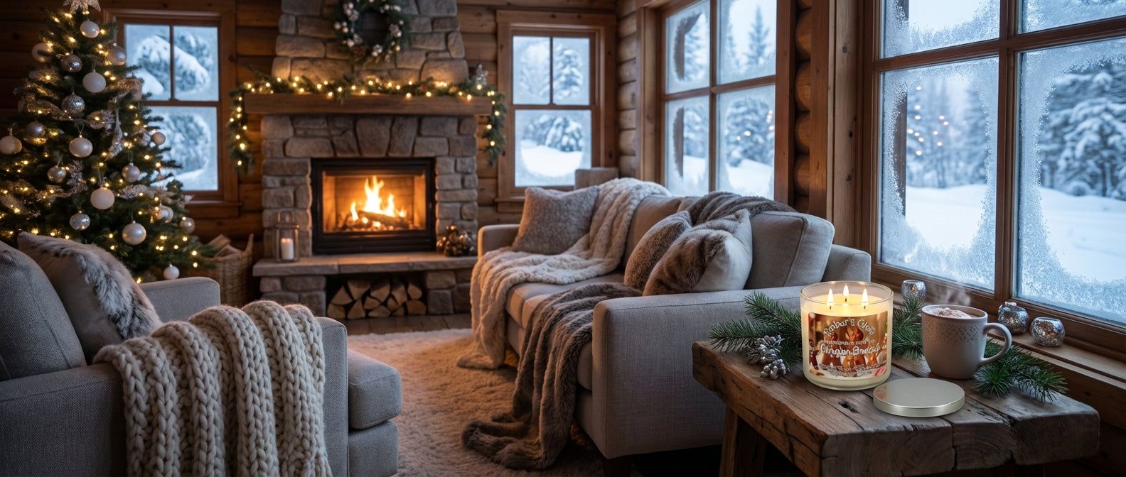 17 oz Winter Three-Wick Soy Candles