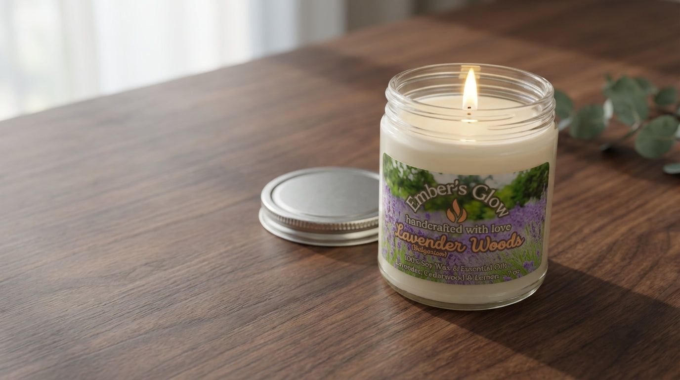 7 oz Essential Oil Soy Wax Candles