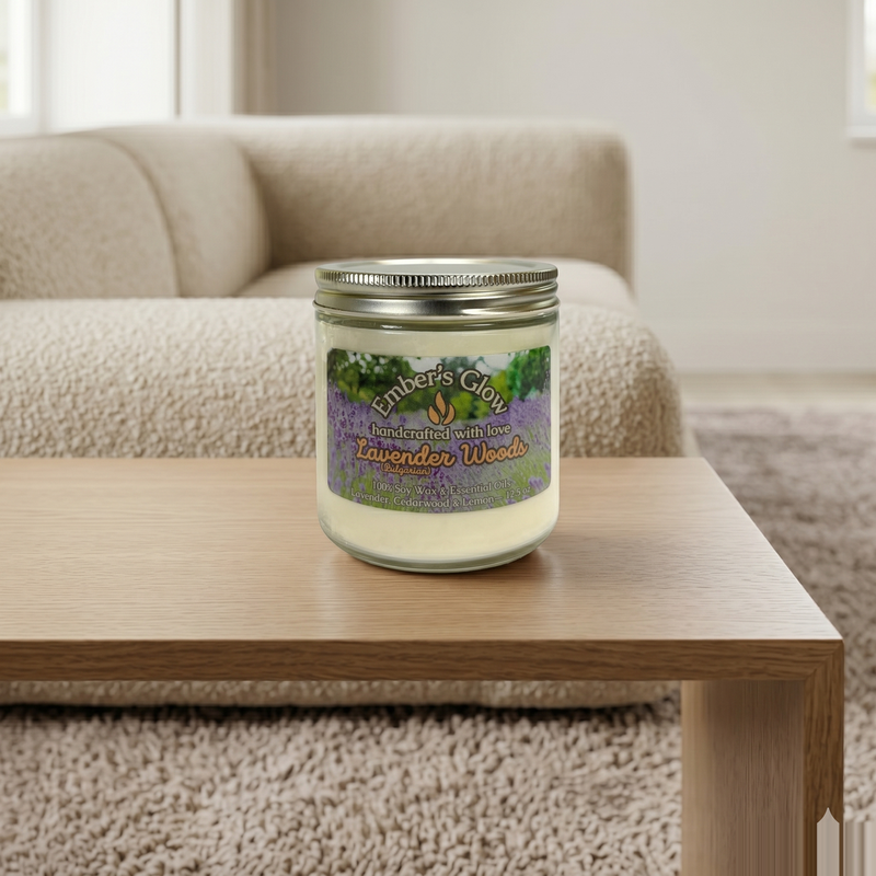 12.5 oz Essential Oil Soy Wax Candles 5