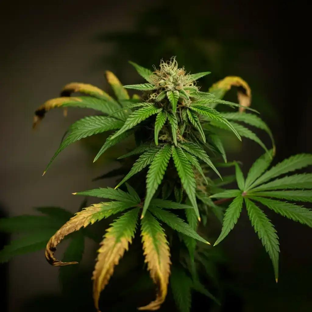 Warum sich Cannabis Blätter rollen? Tipps für den Umgang ⇒