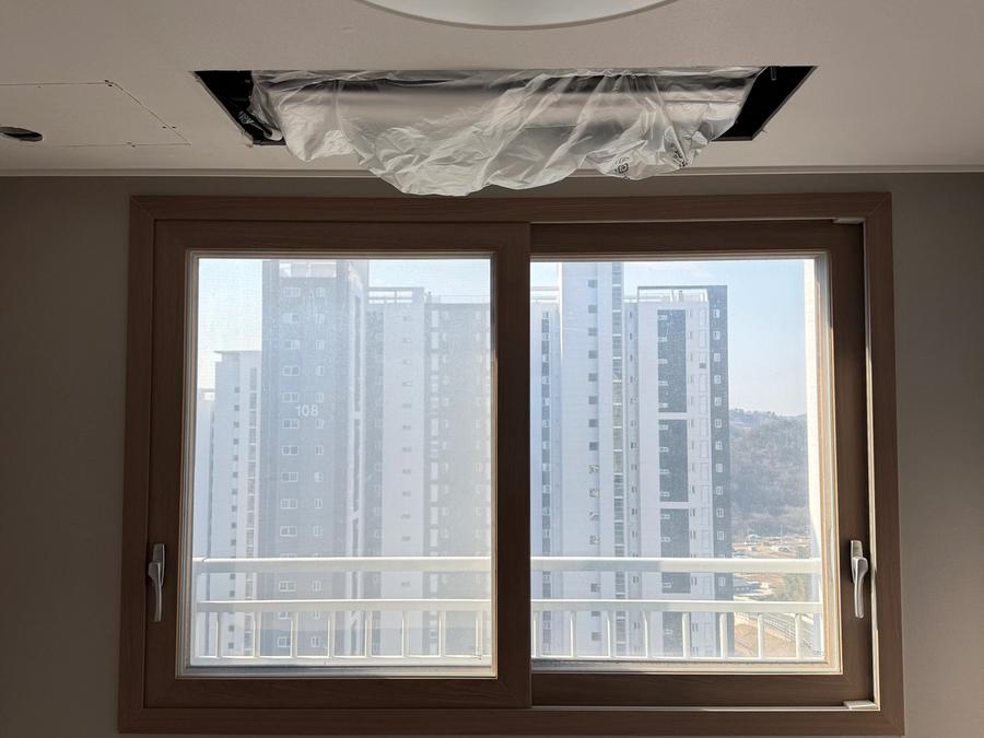 진주 초전동 가정용 멀티 에어컨 시공 9