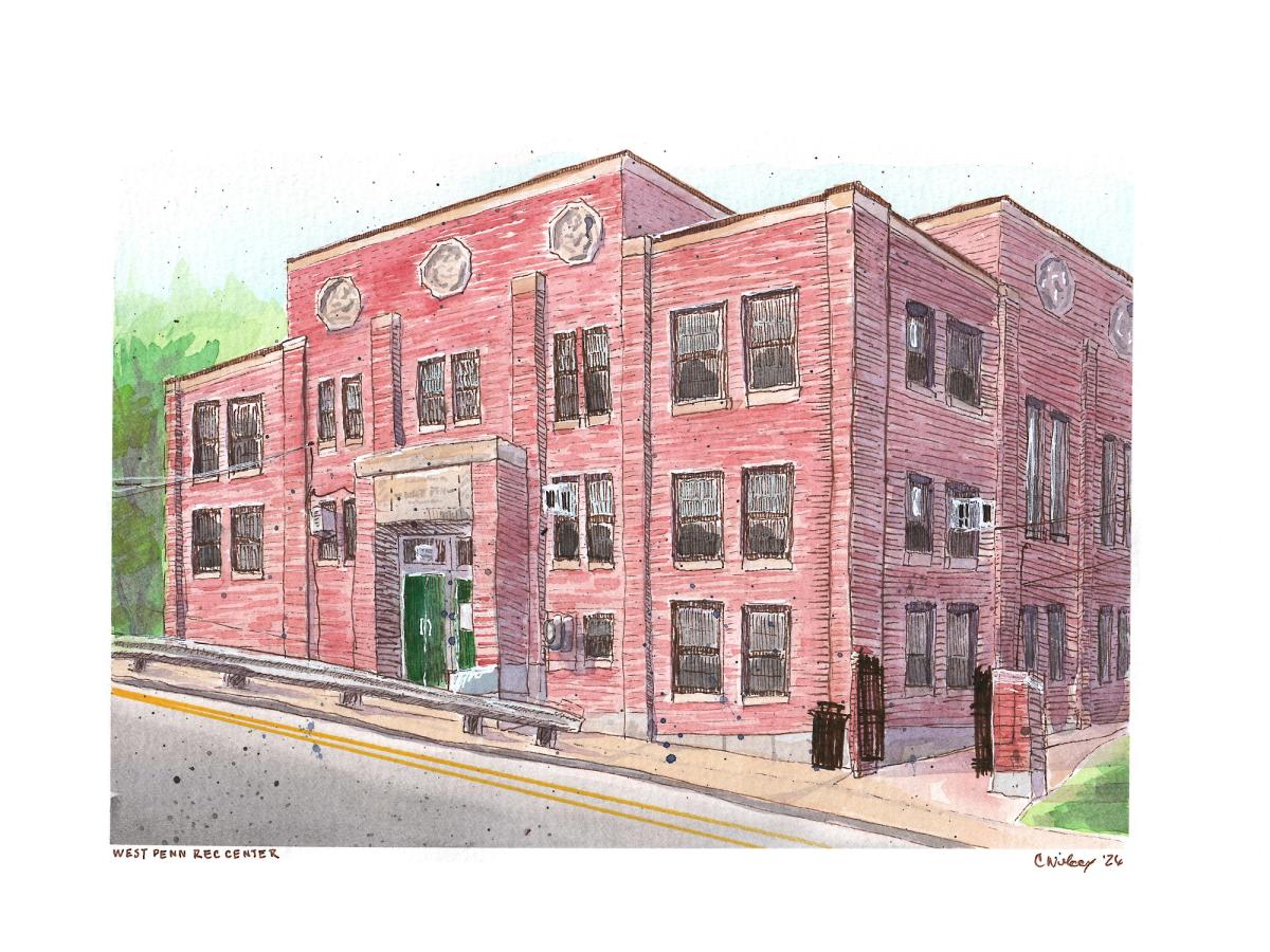 West Penn Rec Center Drawing