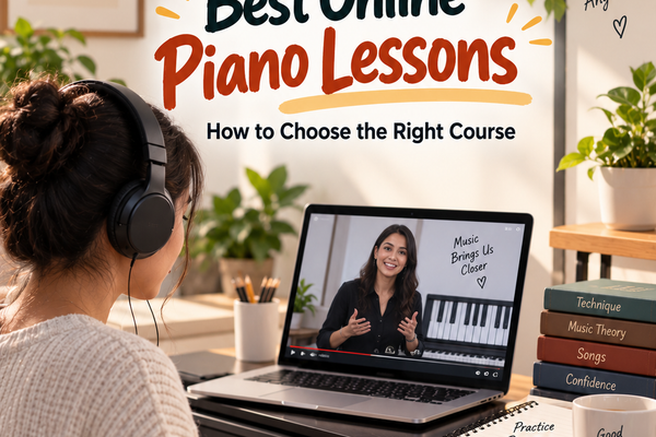 Best Online Piano Lessons: How to Choose the Right Course