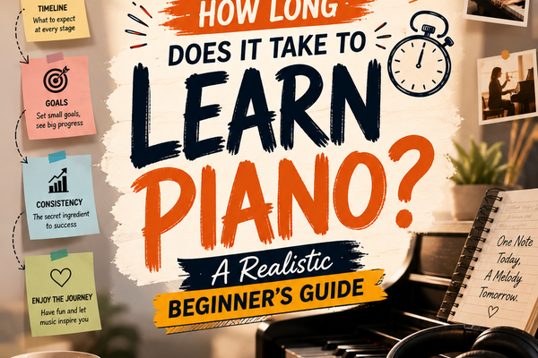 How Long Does It Take to Learn Piano? A Realistic Beginner’s Guide