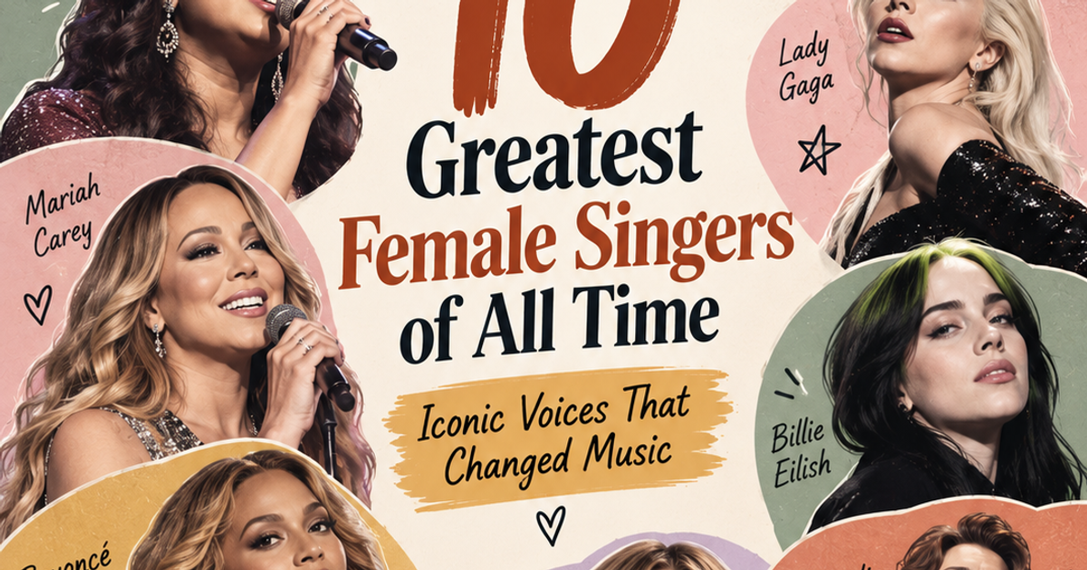10 Greatest Female Singers of All Time: Iconic Voices That Changed Music