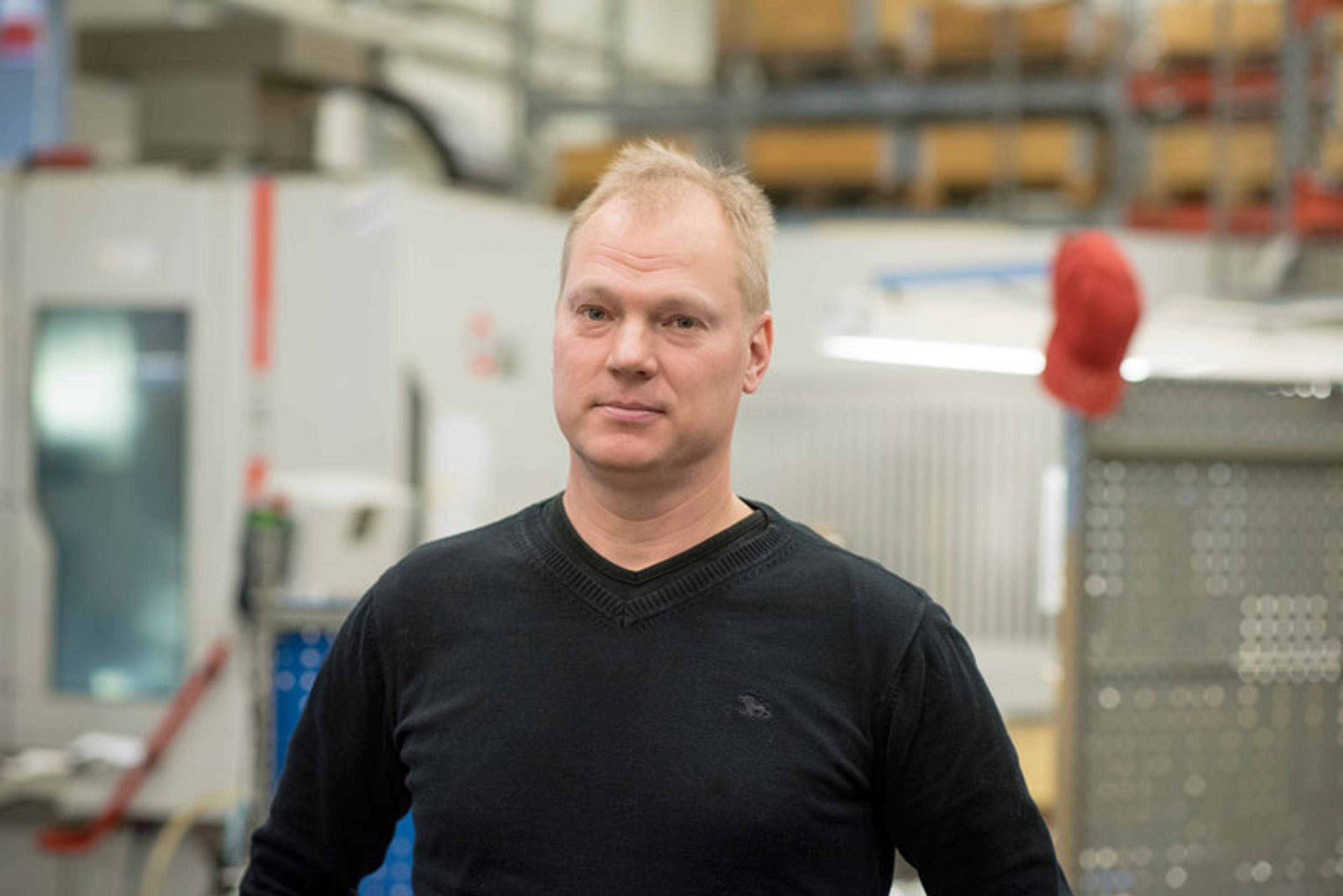 Krister Sjöström, Production technician / Technical sales