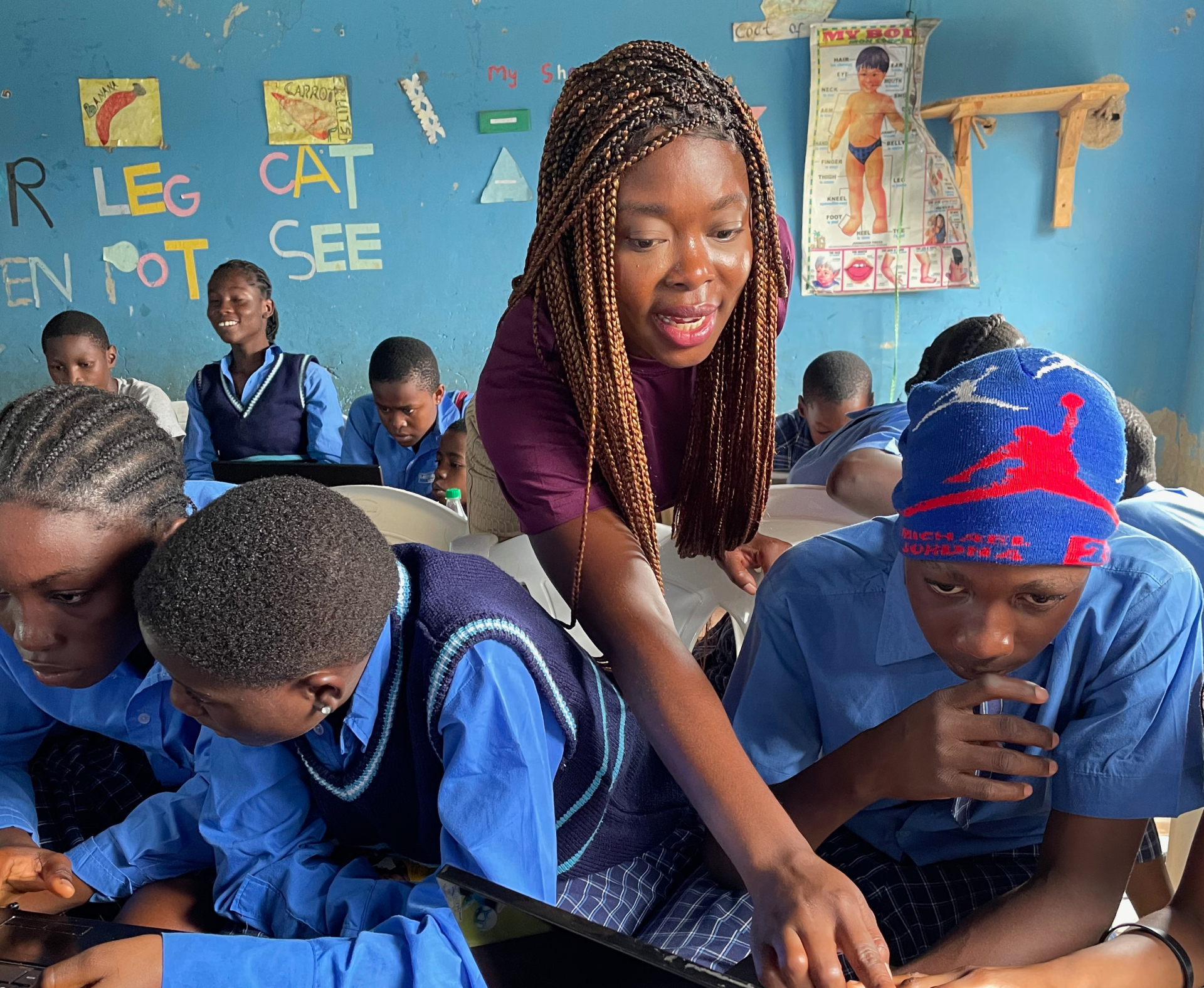 Students in classroom