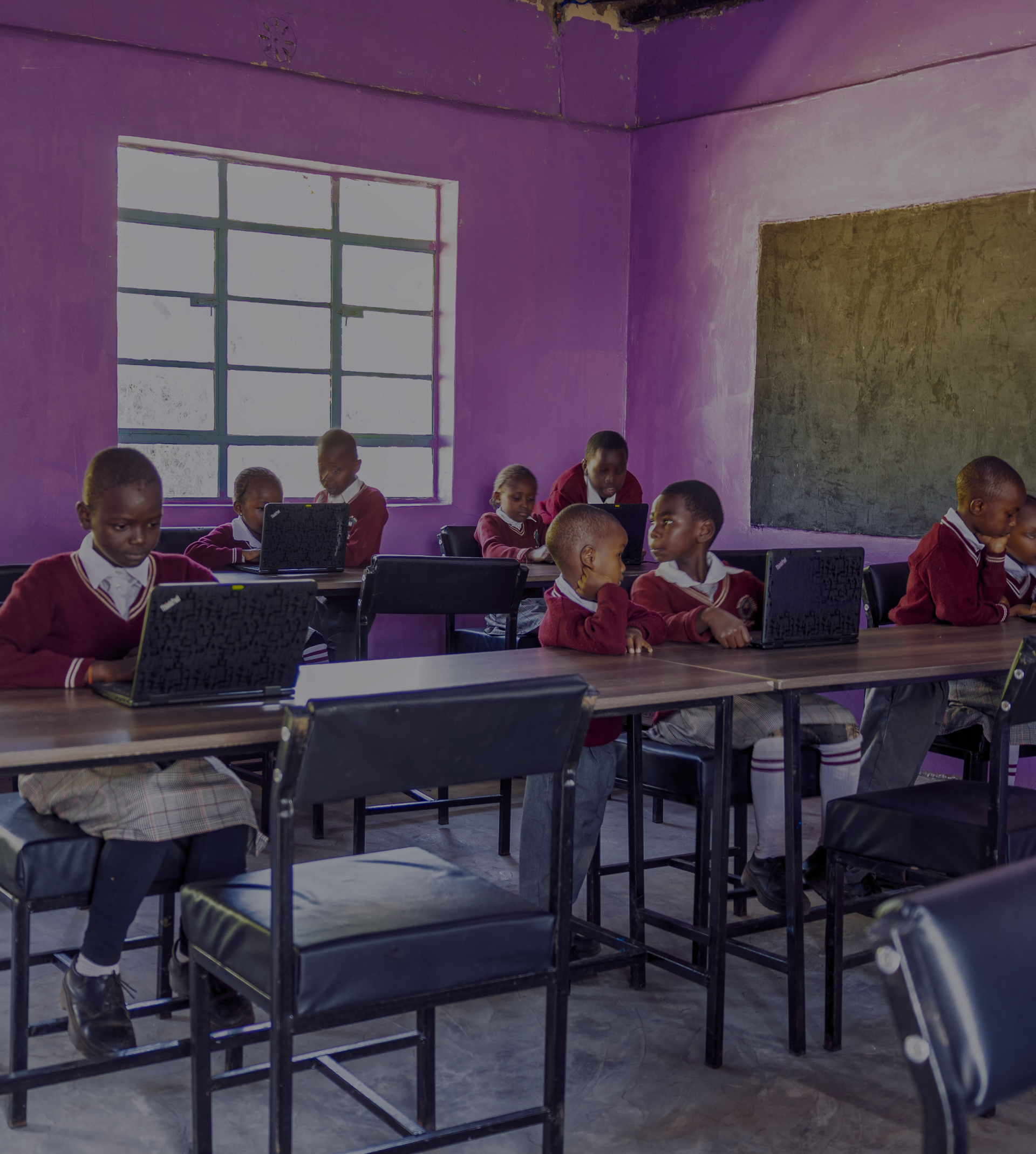 Students in a classroom
