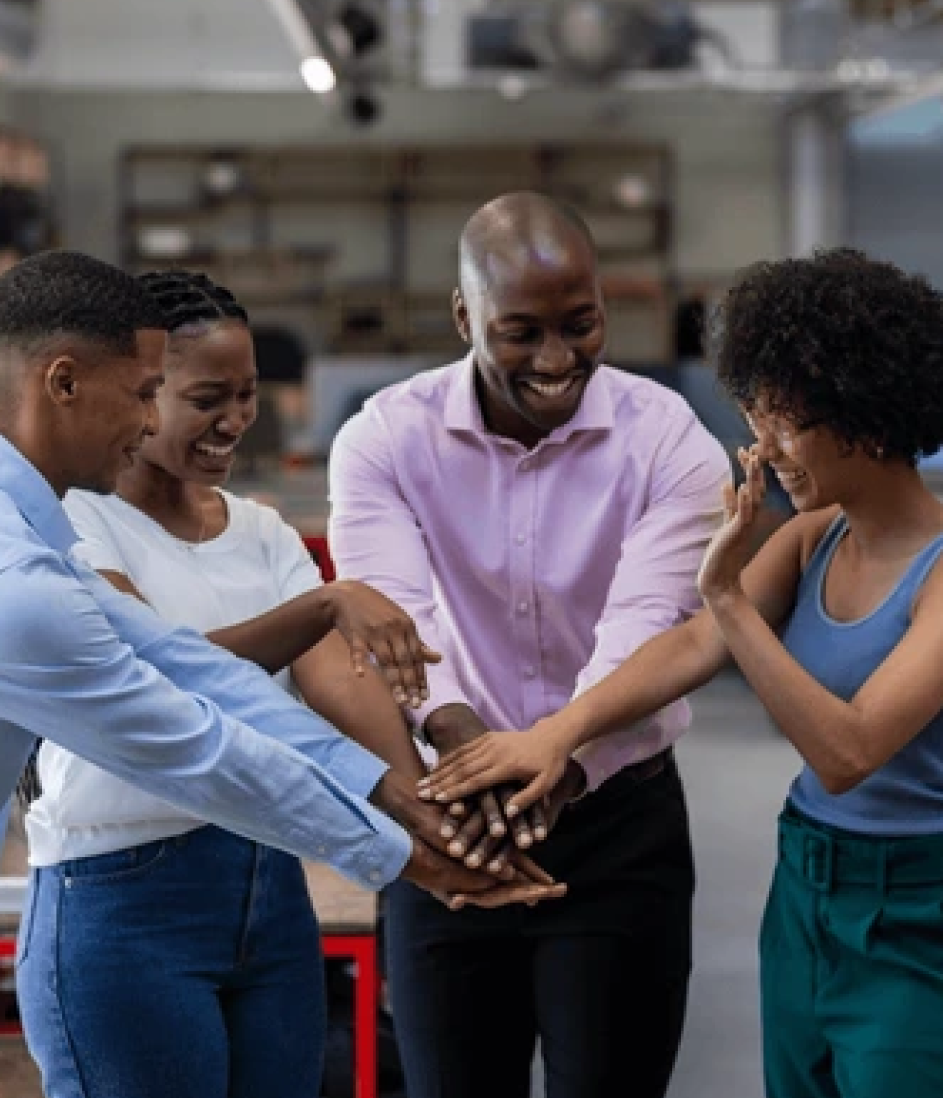 A workplace team